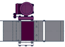 Permanent magnetischer Kühlmittelfilterautomat - Draufsicht